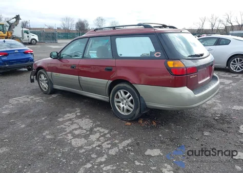 2002 Subaru Outback из США, поврежденный, VIN 4S3BH675227620669